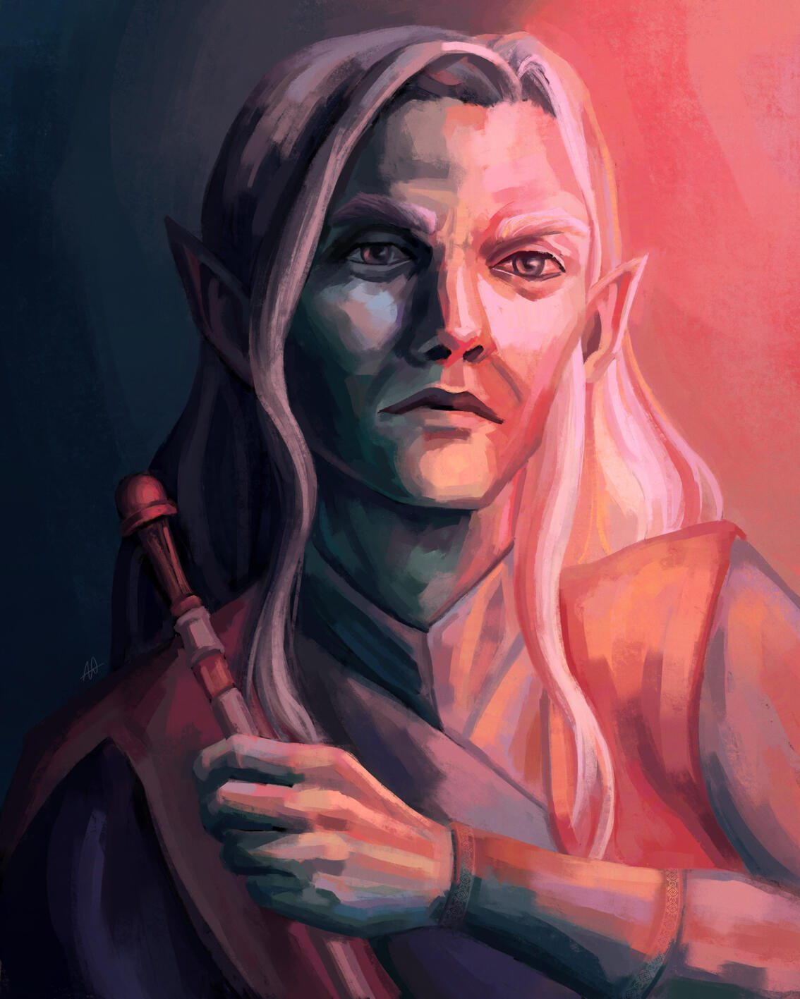 Ludinus Da'leth, Critical Role Fanart