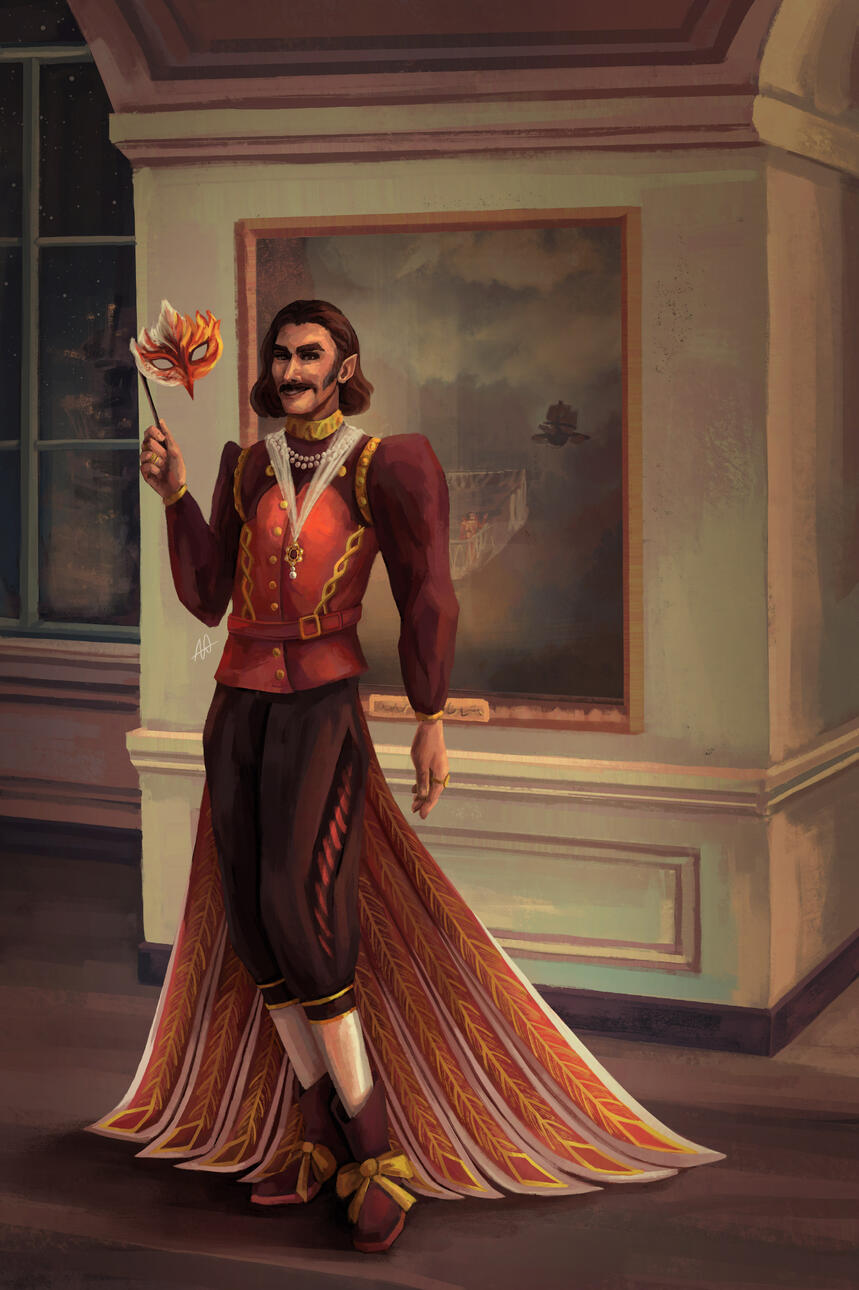 Evon Hytroga, Critical Role Fanart