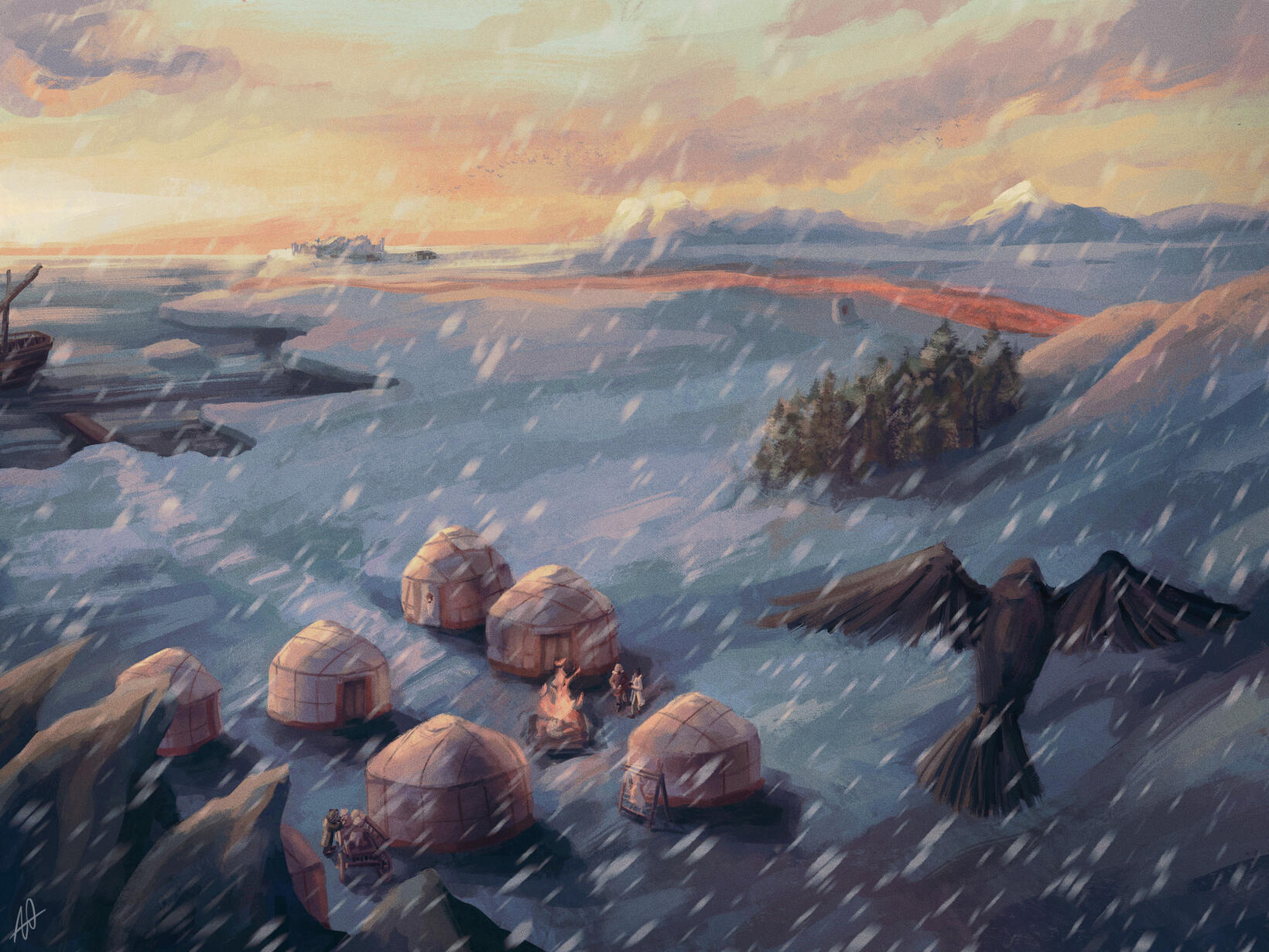 Syrinlya, Critical Role Fanart